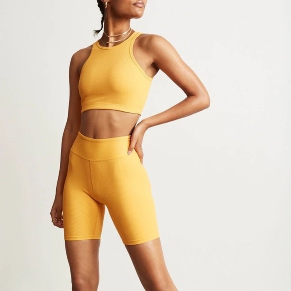 Bandier Top and Biker Shorts